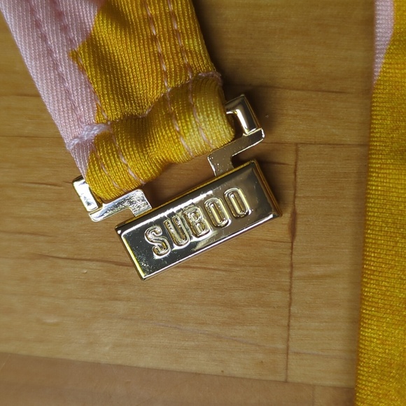 Suboo - Cloud Scoop Bikini Top - Cloud Print Size S NWOT - Picture 8 of 16